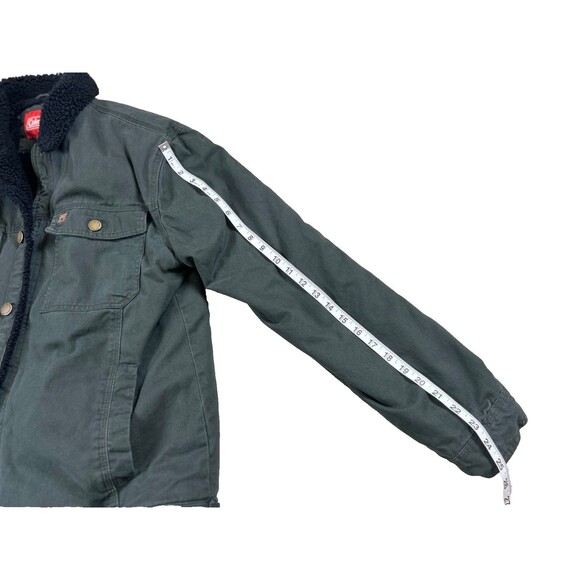 Coleman Workwear Jacket Men's Medium Green Sherpa Lined Outdoor Camping Jacket - Picture 4 of 8